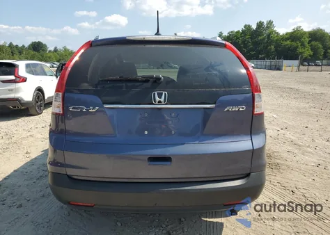 2013 Honda Cr-V Exl из США, поврежденный, VIN 2HKRM4H76DH615567
